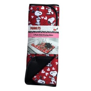 PEANUTS Snoopy Valentines Drying Mats